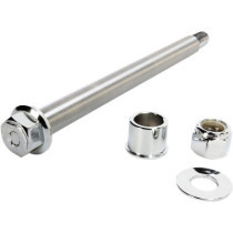 AXLE KIT FRONT CHROME 3/4"