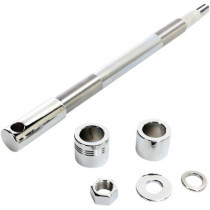 AXLE KIT FRONT CHROME 3/4"