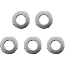 Washer - Axle - Chrome - 5 pack