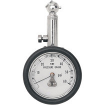 TIRE PRESSURE GAUGE 60PSI 45°