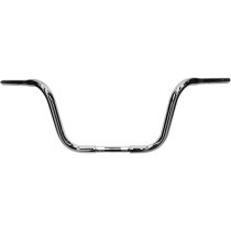 CHROME 1 1/4" BUFFALO 10" APE HANGER TOURING BARS