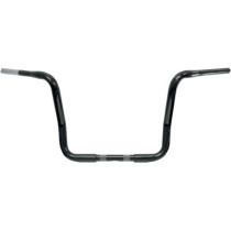 GLOSS BLACK 1 1/4" BUFFALO 13" APE HANGER TOURING BARS