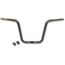 HANDLEBAR 1-1/4" APE HANGER 12" TOURING GLOSS BLACK