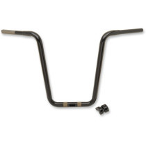 HANDLEBAR 1-1/4" APE HANGER 18" TOURING GLOSS BLACK