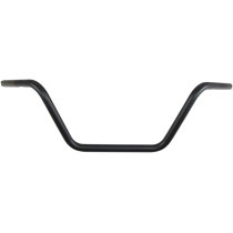 HANDLEBAR 1" MEDIUM BUCKHORN FLAT BLACK TBW