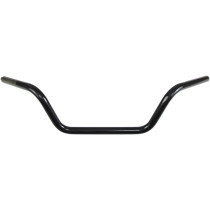 HANDLEBAR 1" LOW BUCKHORN BLACK TBW