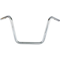 HANDLEBAR 1" HIGH BUCKHORN CHROME TBW