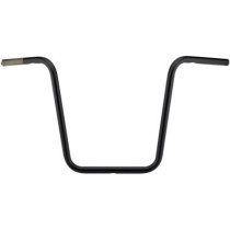 HANDLEBAR 1" DRILLED 16" APE HANGER FLAT BLACK TBW