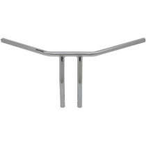 HANDLEBAR 10" T-BAR DRILLED CHROME TBW