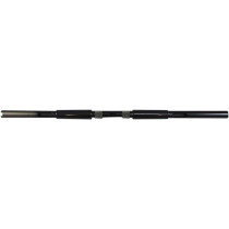 HANDLEBAR 1-1/4" DRILLED STICK BAR BLACK TBW