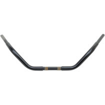 HANDLEBAR 1-1/4" BAGGER II DRILLED BLACK TBW