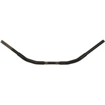 HANDLEBAR 1-1/4" BUFFALO CLASSIC STYLE BAR BLACK TBW