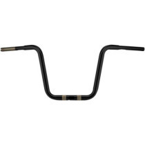 HANDLEBAR 1-1/4" TOURING 12" APE HANGER BLACK TBW