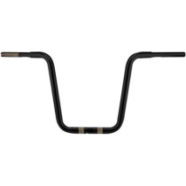 HANDLEBAR 1-1/4" TOURING 14" APE HANGER BLACK TBW