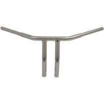 HANDLEBAR 1-1/4" BUFFALO 10" T-BAR CHROME (for use with or w/o TBW)