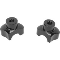 Risers droit - Diamètre 1" - Hauteur 1.7" - Noir