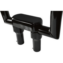 RISER BUFFALO 4" W/ 1.5 CLAMP BLACK