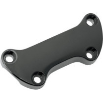 HANDLEBAR TOP CLAMP SMOOTH BLACK