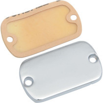 BRAKE MASTER CYLINDER COVER PLAIN CHROME