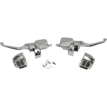 HANDLEBAR CONTROL KIT WITH HYDRAULIC CLUTCH CHROME