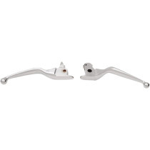 WIDE BLADE CLUTCH AND BRAKE LEVER SET CHROME