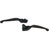 SLOTTED WIDE BLADE LEVER SETS MATTE BLACK