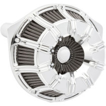 AIR CLEANER KIT INVERTED BIG SUCKER 10-GAUGE CHROME