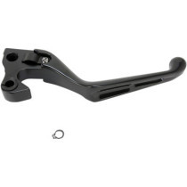 CLUTCH LEVER SLOTTED WIDE BLADE MATT BLACK