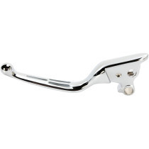 CLUTCH LEVER SLOTTED WIDE BLADE CHROME