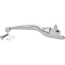 BRAKE LEVER SLOTTED WIDE BLADE CHROME