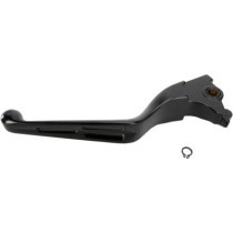 BRAKE LEVER SLOTTED WIDE BLADE MATT BLACK