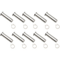 PIVOT PIN/CLIP KITS CHROME