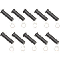 PIVOT PIN/CLIP KITS BLACK