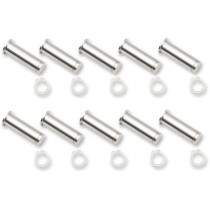 CLUTCH SIDE PIVOT PIN/CLIP KITS CHROME