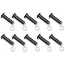 BRAKE SIDE PIVOT PIN/CLIP KITS BLACK