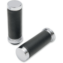 GRIPS TEXTURED RUBBER TOURING CHROME