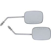 MIRRORS OEM-STYLE RECTANGULAR LONG CHROME