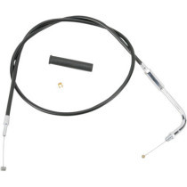 THROTTLE CABLE BLACK VINYL 32.5"