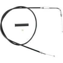 THROTTLE CABLE BLACK VINYL 44"