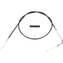 THROTTLE CABLE BLACK VINYL 42"