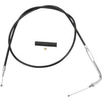 THROTTLE CABLE BLACK VINYL 37.5"