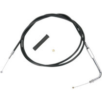 THROTTLE CABLE BLACK VINYL 24.5"