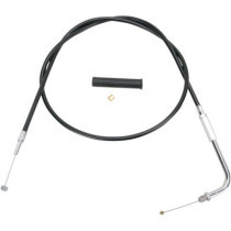 THROTTLE CABLE BLACK VINYL 30"