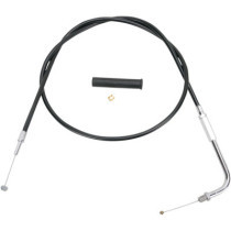 THROTTLE CABLE BLACK VINYL 36"