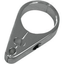 DUAL CABLE CLAMP THROTTLE/IDLE 1.5" CHROME