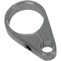 SINGLE CABLE CLAMP CLUTCH 1.5" CHROME