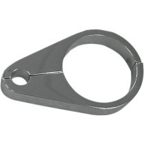 SINGLE CABLE CLAMP 41MM CHROME