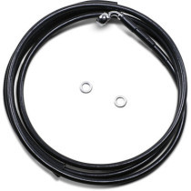 CLUCTH LINE BLACK VINYL COATED + 2" STAINLESS STEEL HYDRAULIC