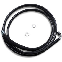 CLUCTH LINE BLACK VINYL COATED + 4" STAINLESS STEEL HYDRAULIC