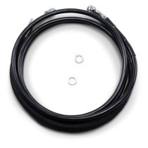 CLUCTH LINE BLACK VINYL COATED + 12" STAINLESS STEEL HYDRAULIC